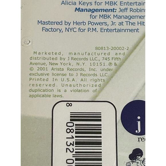 Alicia Keys Songs in Aminor CD - Picture 6 of 7